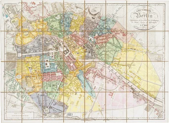 Grundriss von Berlin, aufgenommen und gezeichnet mit Genehmigung der Königlichen Akademie der Wissenschaften von J.C. Selter